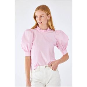 Hunter Bell Stella Pink Blouse Top XS $275